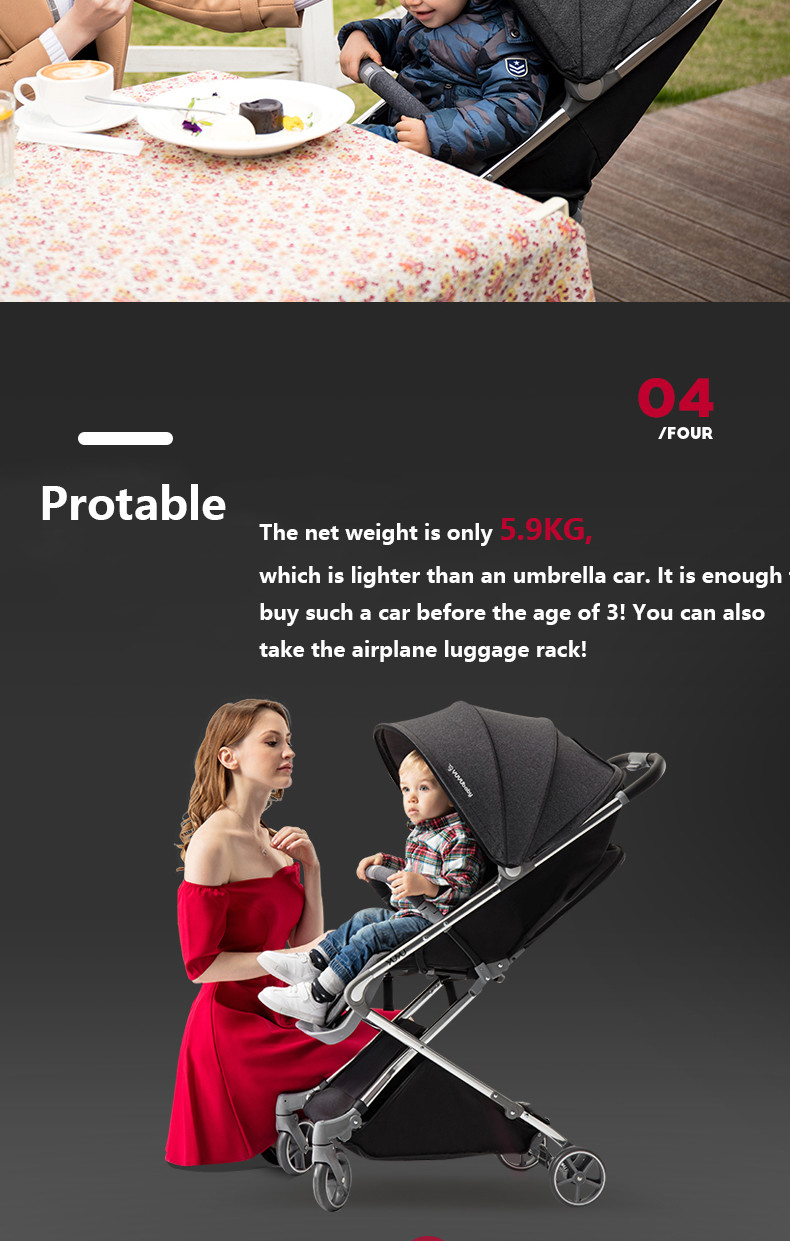 High Landscape Baby Sport Stroller