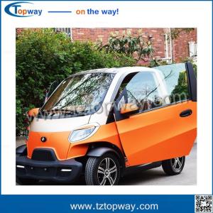 Quality 4kw electric vehicle car radius of turning circle 4000mm with aluminum alloy wheel rim wholesale