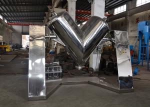 Quality VI Mode Forced Agitating V Blender Machine , V Type Powder Mixer Stable wholesale