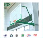 1.8M Indoor Basketball Hoop Tempered Glass Backboard Wall Mount Basketball Goal