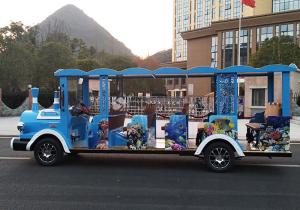 Quality Carton Electric Sightseeing Car Electric Person Mover 8 Passengers wholesale
