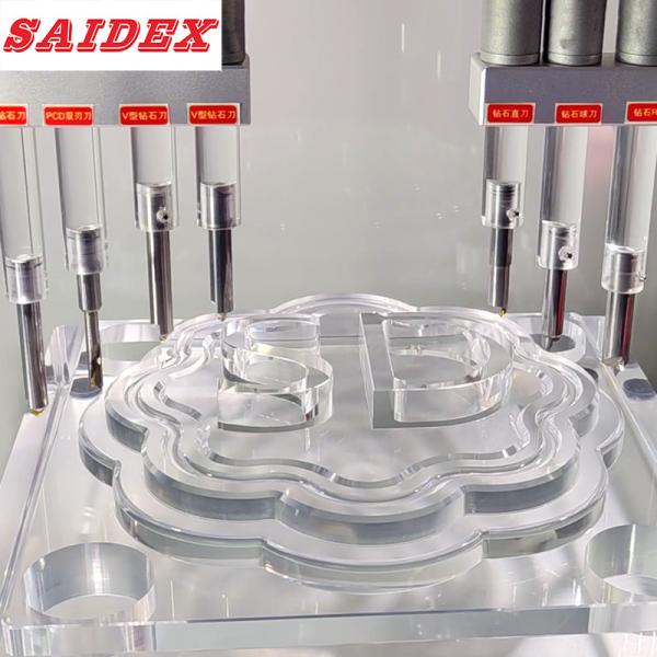 15 Years Experience Full Set Knives For Smooth Transparent Acrylic PS PE PC
