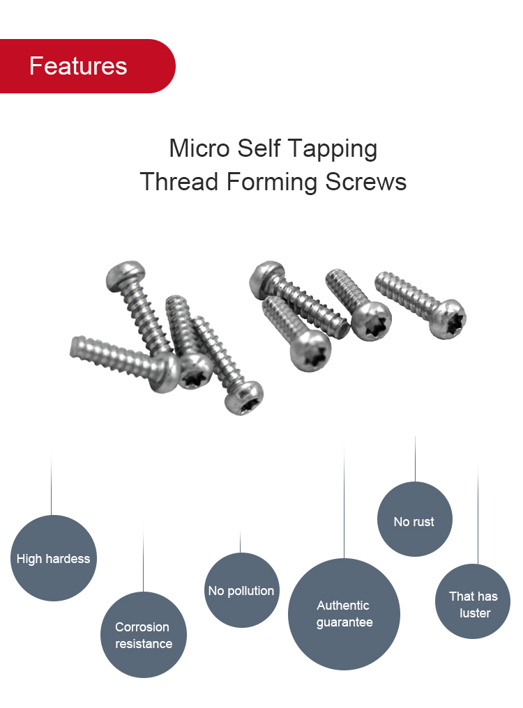 Metric Zinc Plated Torx Pan Head Self-tapping Screws for Long-lasting Performance