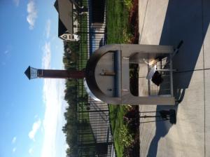 Quality High-Density Insulation Stainless Steel Wood Fired Pizza Oven With Large Cooking Surface wholesale