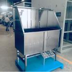 Universal Stainless Steel Dog Wash Tub / Dog Grooming Tubs Customization