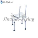 Aluminum Elderly Disabled Folding Shower Seat Non Slip Adjustable