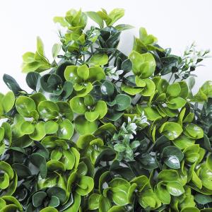 Quality PE Plastic Artificial Plant Synthetic Wall Ornaments 50*50Cm Grass Hedge wholesale