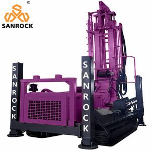 Quality Rotary Borehole Water Well Rig Deep 500m Portable Hydraulic Water Well Drilling Rig wholesale