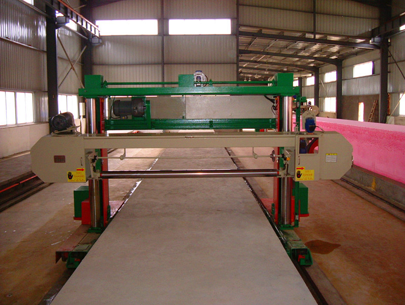 polyurethane Horizontal Foam Cutting Machine Long Bun Foam Slabstock Peeler