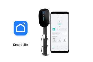 Quality Electric Car Home EV Charging Station Wallbox Evse Smart For Tesla 7KW 32A wholesale