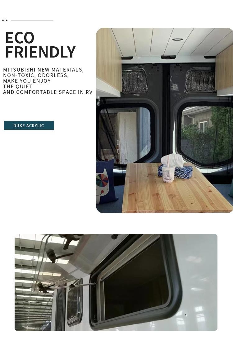 Long Lasting RV Window Acrylic Sheet With Enhanced UV Protection
