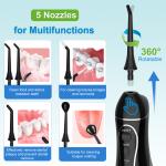 Mini Electric Oral Irrigator Dental Water Flosser For Teeth Braces Orthodontic