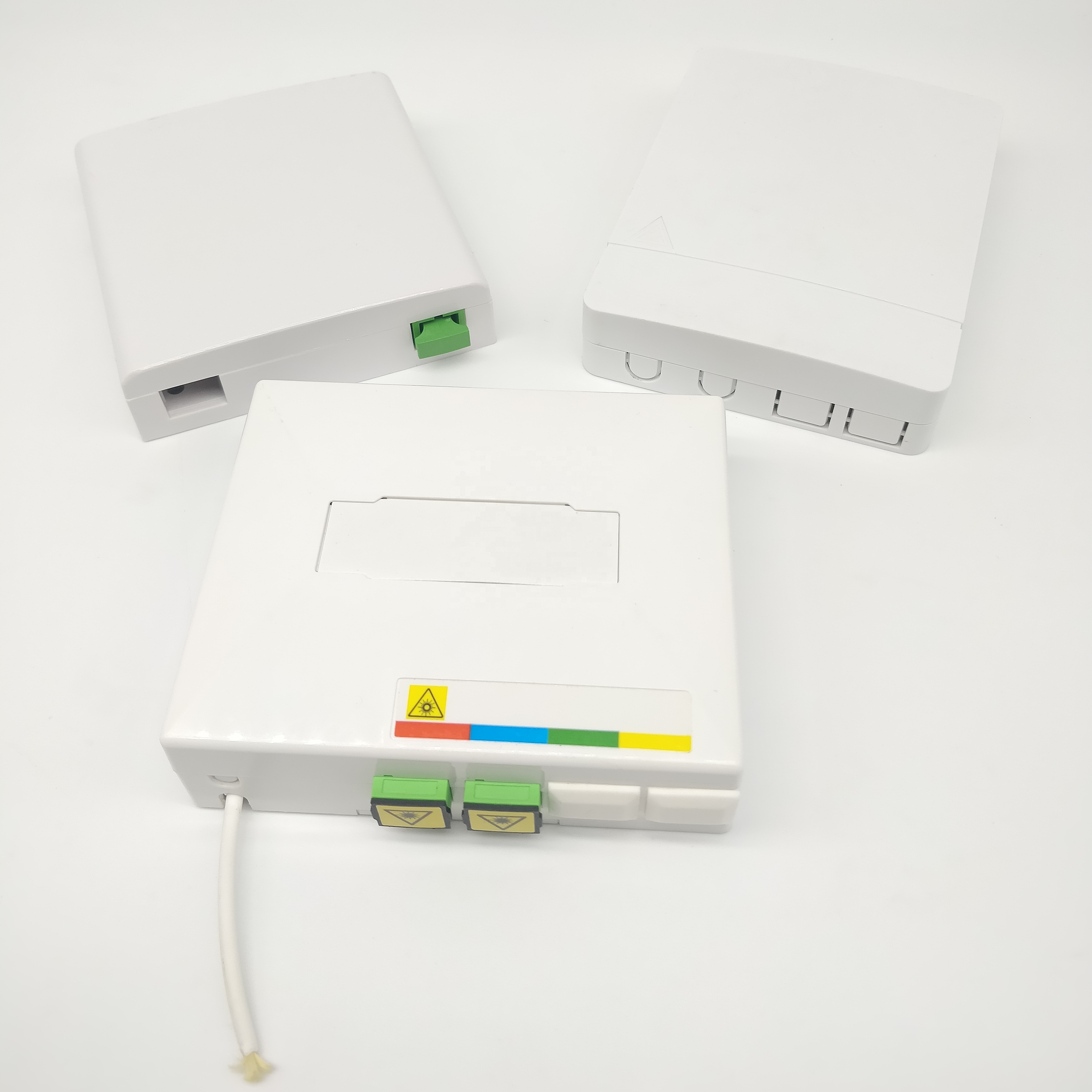 86 Plate Optical Termination Box Splicing Function Indoor FTTH Splitter Distribution Box