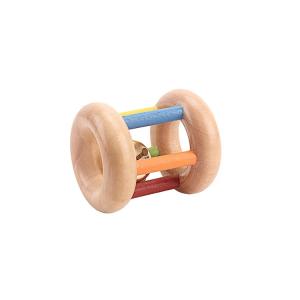 Quality Handbell 15CM Wooden Musical Toys Instruments BeBe Tambor wholesale