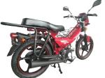 50cc scooter Sleek Lightweight Street Sport Motorcycles minibike in Red Black