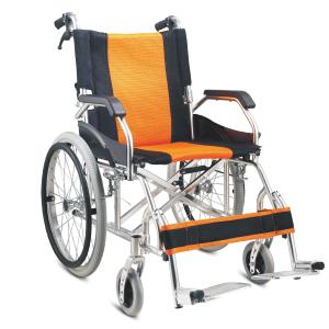 Quality Multi Color Pediatric Aluminum Manual Wheelchair 46cm Solid Castor wholesale