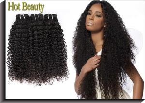 Quality Brazilian Human Hair Extensions Kinky Curly 16 Inch 18 Inch 20 Inch 22 Inch Full Head wholesale