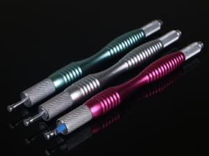 Quality U Shape 3D Embroidery Microblading Pen Manual Eyebrow Tattoo Pen Aluminium wholesale