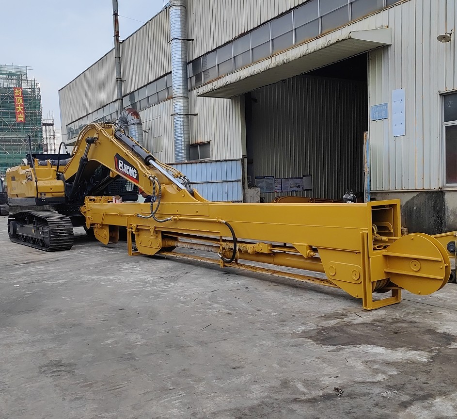 Telescopic Excavator with Clamshell Bucket Telescopic Boom for cat hitachi komatsu