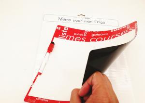 Quality Fridge Magnetic Dry Erase Board , Magnetic White Board With Markers wholesale
