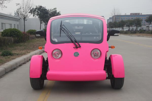 Legal Driving 4 Person Golf Cart , 48V Battery Operated Golf Buggies With Seat