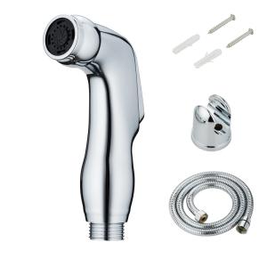 Quality Surface Chrome Shower Toilet Spray , OEM 7*12cm Water Shattaf wholesale