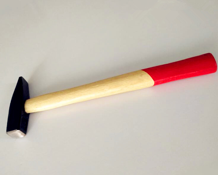 300g Machinist hammer(XL-0105) with painted surface, colored wooden handle and good price
