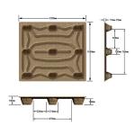 Wood Waste Recycling Compressed Wood Pallet Making Machine