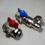 Underfloor Manifold Ball Valve Set , Isolation Valves for Radiant Heat Manifold