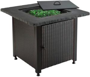 Quality 30'' Outdoor Gas Firepit Table All-Season Alloy Steel wholesale