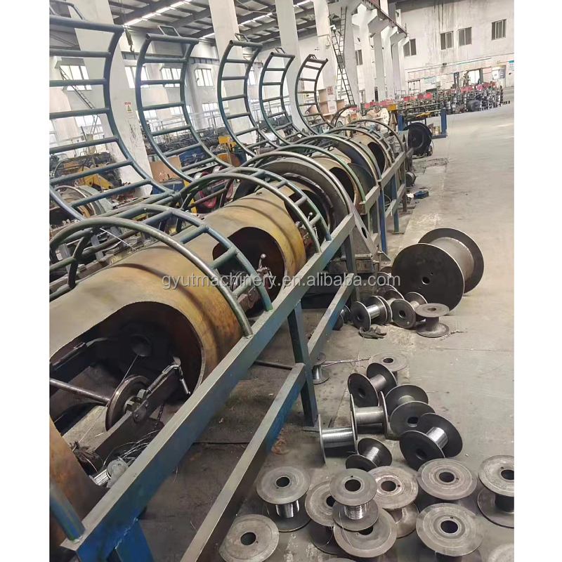 Second hand 37 bin 630 fiber bundle machines for copper stranding at clients' request