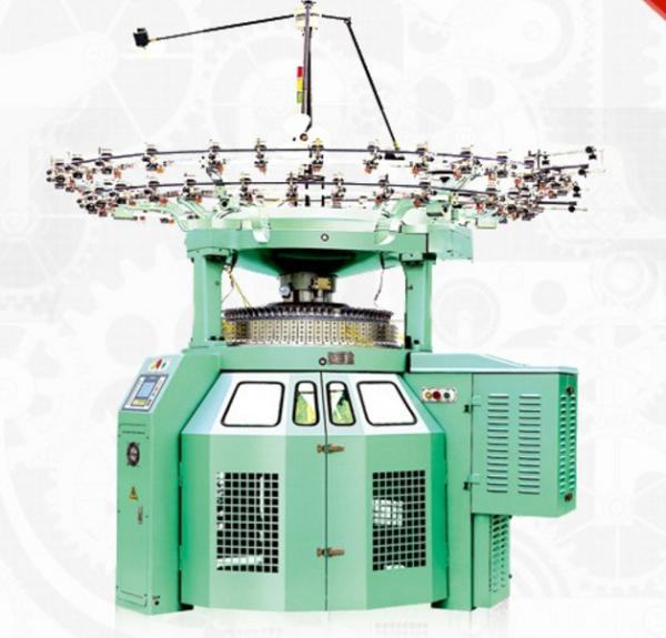 RPM30 Large Diameter Circular Knitting Machine , High Speed Terry Knitting
