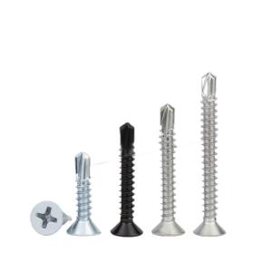 Quality ISO9001 2015 Certified Stainless Steel Self Drilling Screws with Phillips Csk Head wholesale