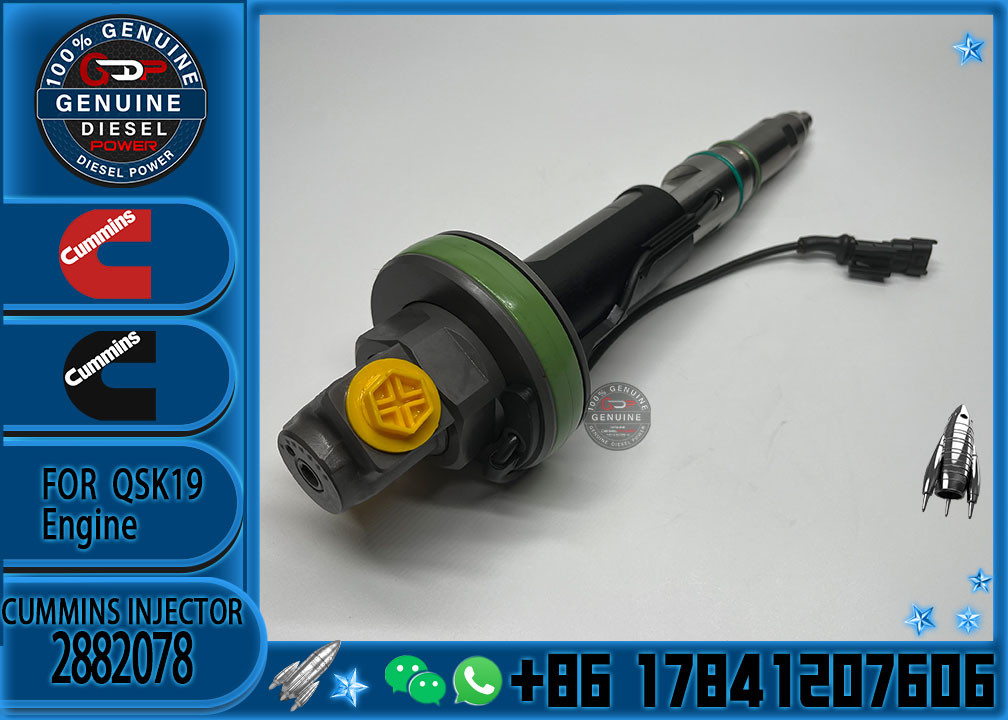 Excavator Parts New Fuel Injector 288-2078 2882078 For Cummins Engine QSK19 QSK38 QSK50 QSK60
