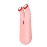 White Pink 95g DC 3.7V 3.5W RF EMS Facial Beauty Massager