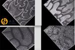 1220mm Width 45% Light Transmittance PS Embossed Sheet