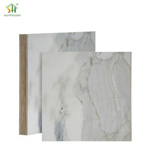 Quality 12mm 15mm 18mm Melamine Laminated Plywood 1220x2440mm Black Melamine Plywood wholesale