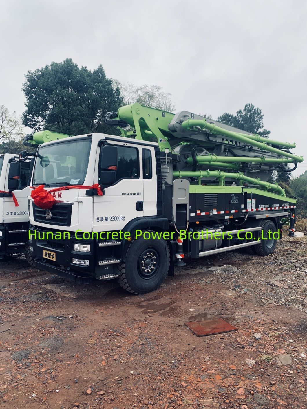 2021 Zml 52m Concrete Pump Truck Truck Mounted Pump