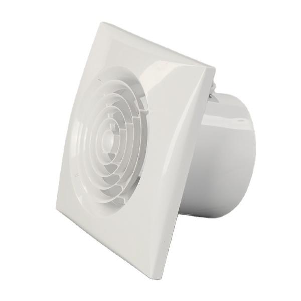 AC Electric 6 Inch Bathroom Wall Mounted Louver Axial Air Extractor Fan in White