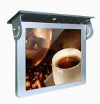 Metal 17 Inch Auto Car Bus Monitor LCD 4G Android TV For Advertising Video