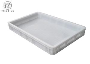 Quality Pizza Confectionery Heavy Duty Plastic Storage Trays 600 X 400 X 120 Mm Food Grade wholesale