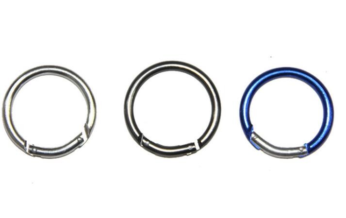 O Shaped Cirlce Shaped Not For Climbing Colors Aluminum Carabiner