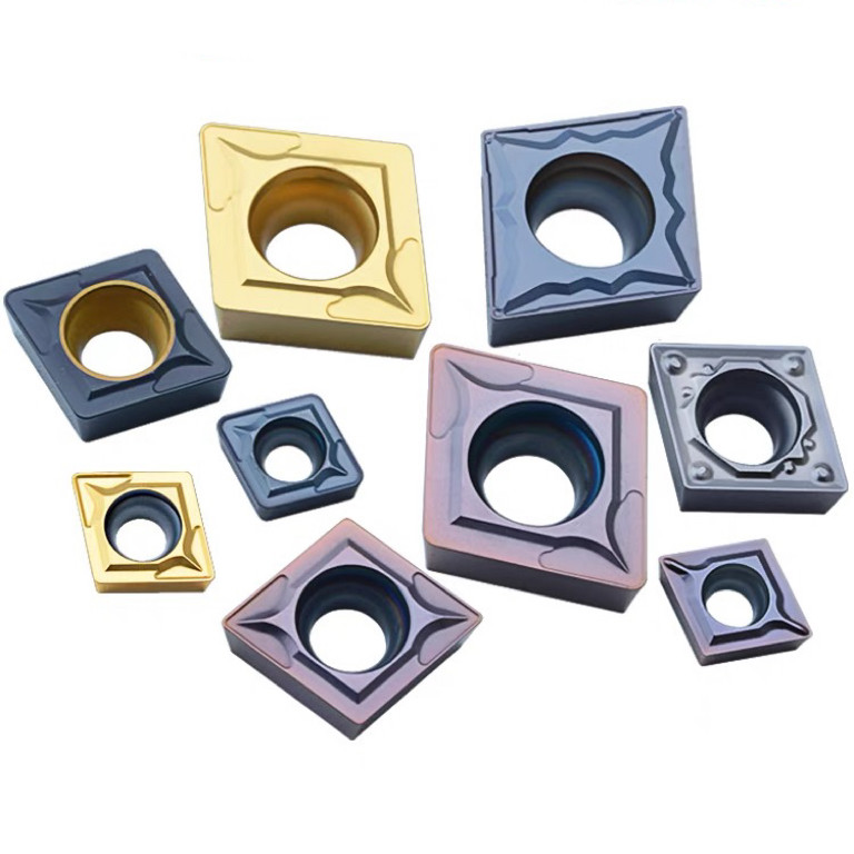 Precision Carbide CNC Insert For Stainless Steel Cast Iron Copper Aluminum Processing