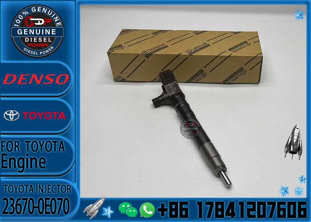 Common Rail Fuel Injector 23670-0E070 23670-08040 23670-0E060 23670-35010 23670-11040 23670-11100 23670-11030 23670-0E08