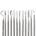 12pcs Stainless Steel Wax Carving Tools 20*12cm For Dentistry