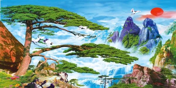 PLASTIC LENTICULAR 3d lenticular Clouds landscape paintings wholesale lenticular