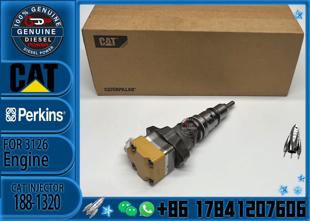 188-1320 CAT Diesel 3126B/3126E Engine Common Rail Fuel Injector 196-4229 177-4754 177-4752