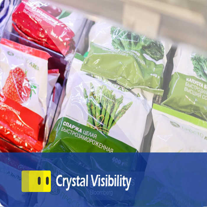 Commercial Sliding Door Freezer , R290 Refrigerant Glass Top Island Freezer