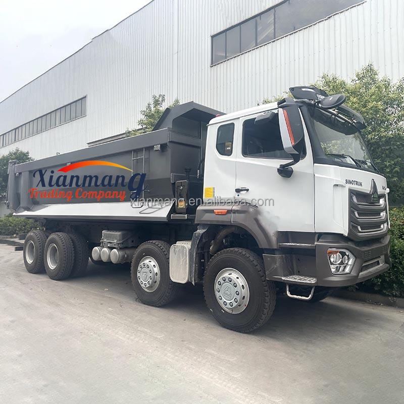 Forward Shift Number 10 400HP Howo Tipper Truck 6x4 8x4 Dump Truck with HW76 Cab