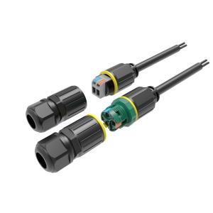 Quality M20 Single Head Waterproof Cable Connector 250V Light Touch Quick Card Press wholesale